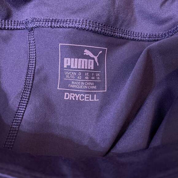 Puma Women's Purple 7/8 Leggings - Picture 4 of 4